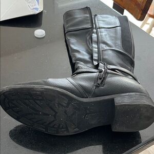 Relativity Black Combat & Moto Boots